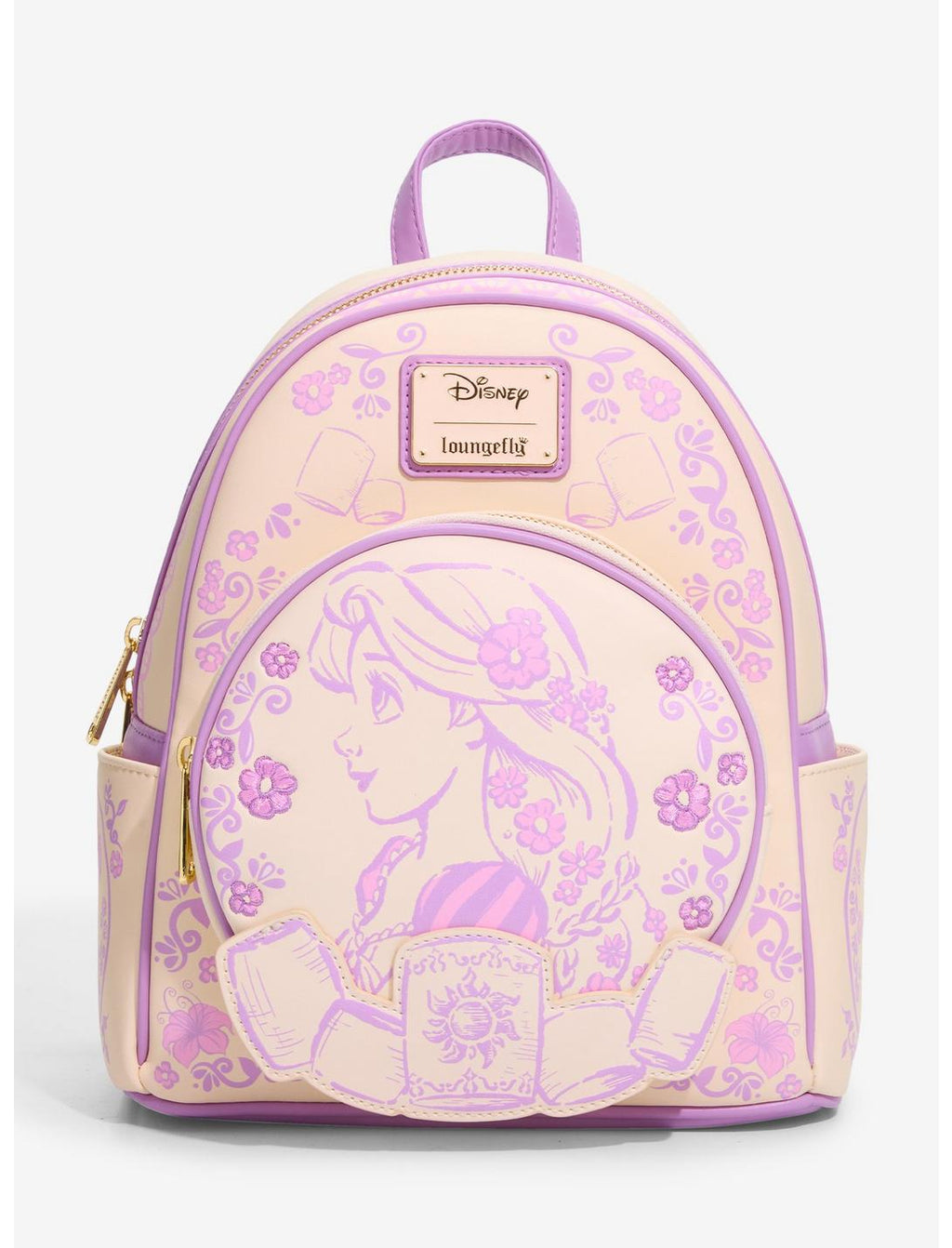 Mini sac à dos Loungefly Disney Raiponce Esquisse – vue principale