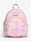 Mini sac à dos Loungefly Disney Raiponce Esquisse – vue principale