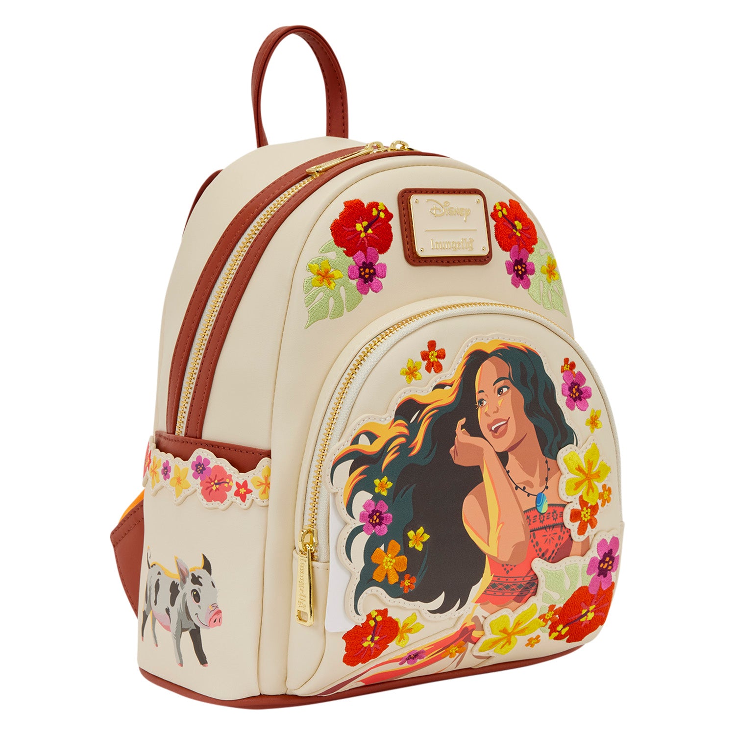 Mini sac à dos Loungefly Vaiana Live Action - vue arrière
