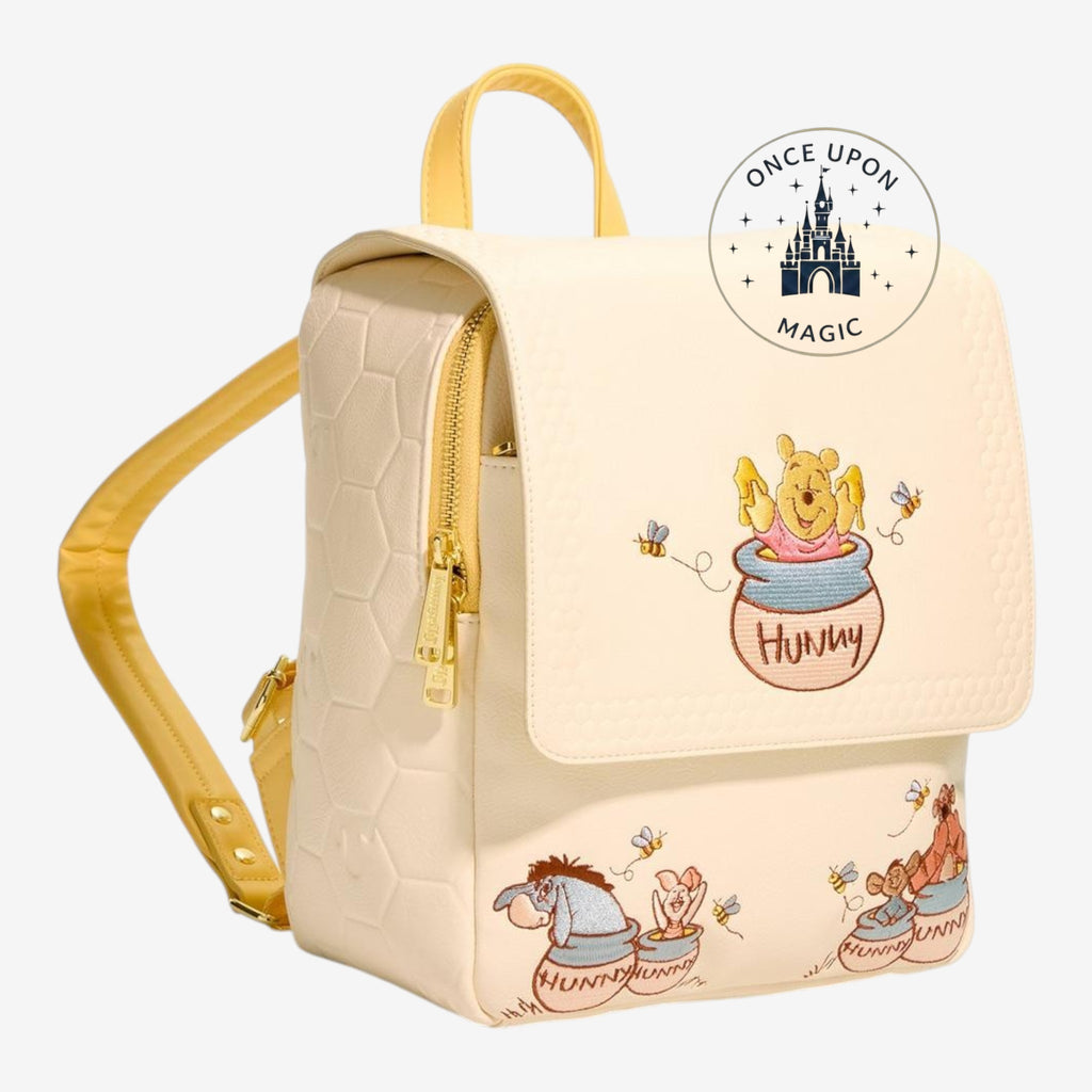 Mini sac à dos Loungefly Disney Winnie l’Ourson Pot de Miel – vue arrière