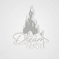 Magnet Château Time to Dream and Shine – Disneyland Paris - vue 1