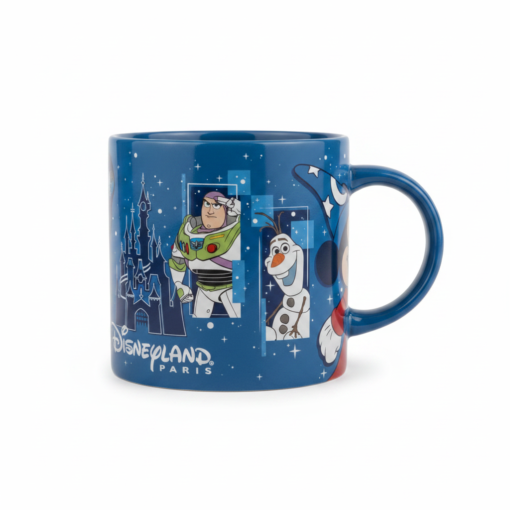 Mugs Alphabet Disney avec Buzz l’Éclair et Olaf – Disneyland Paris