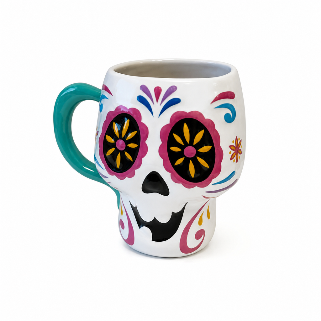 Mug Coco squelette Disneyland Paris vue calavera