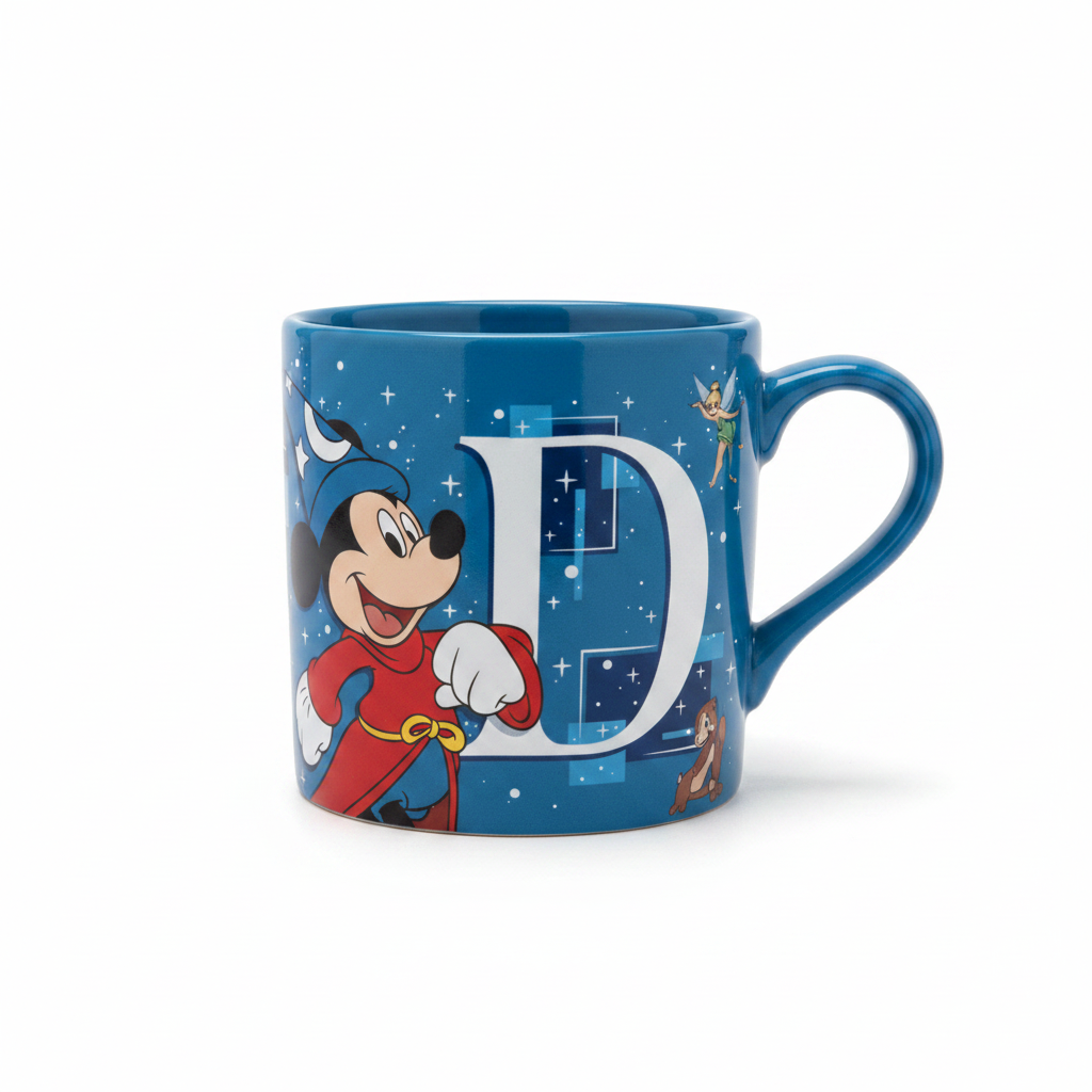 Mug Alphabet Disney avec Mickey Sorcier – Disneyland Paris