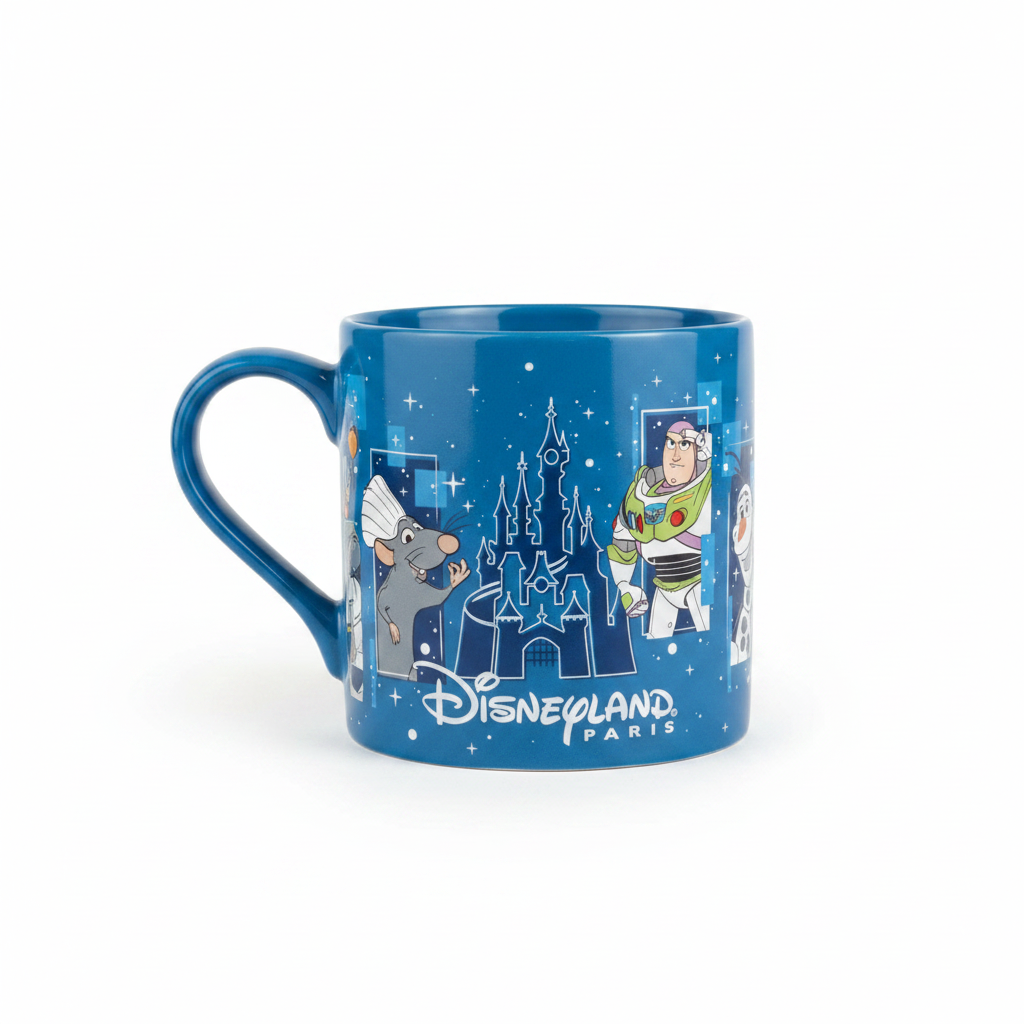 Mugs Alphabet Disney avec Rémy et Buzz l’Éclair – Disneyland Paris