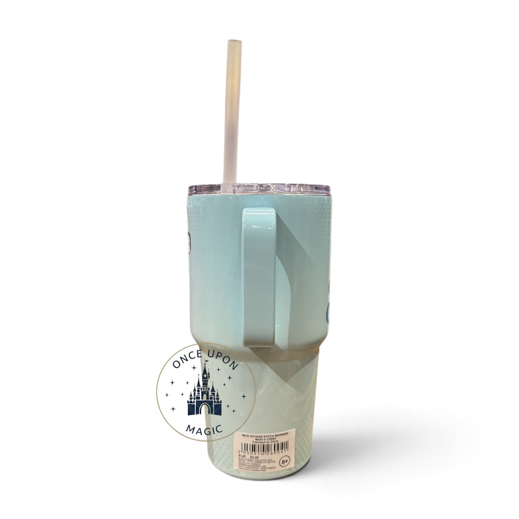 Stitch and Scrump Travel Tumbler with Straw – Disneyland Paris