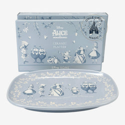 Plat de service Alice au Pays des Merveilles bleu – Disneyland Paris