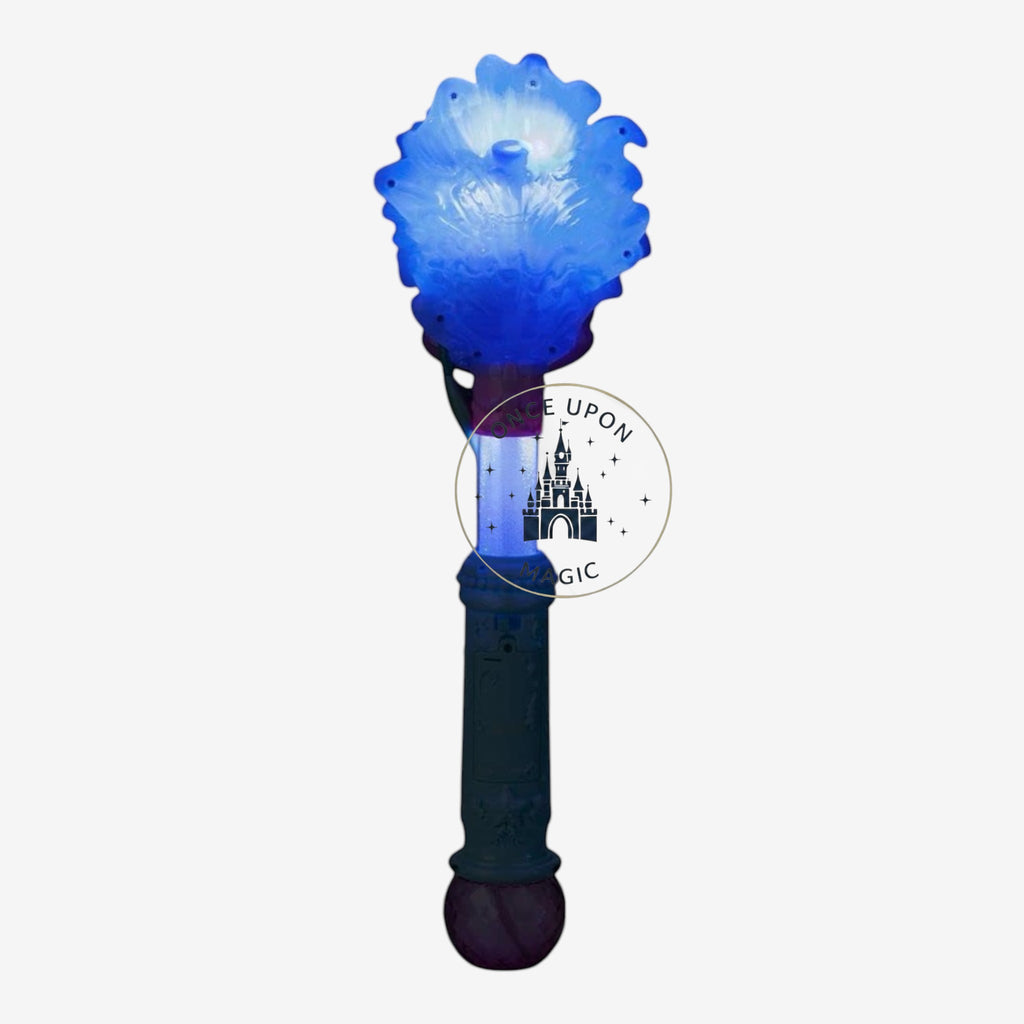 Once Upon Magic The Little Mermaid Ariel light-up wand with a blue flower top and textured handle for imaginative play