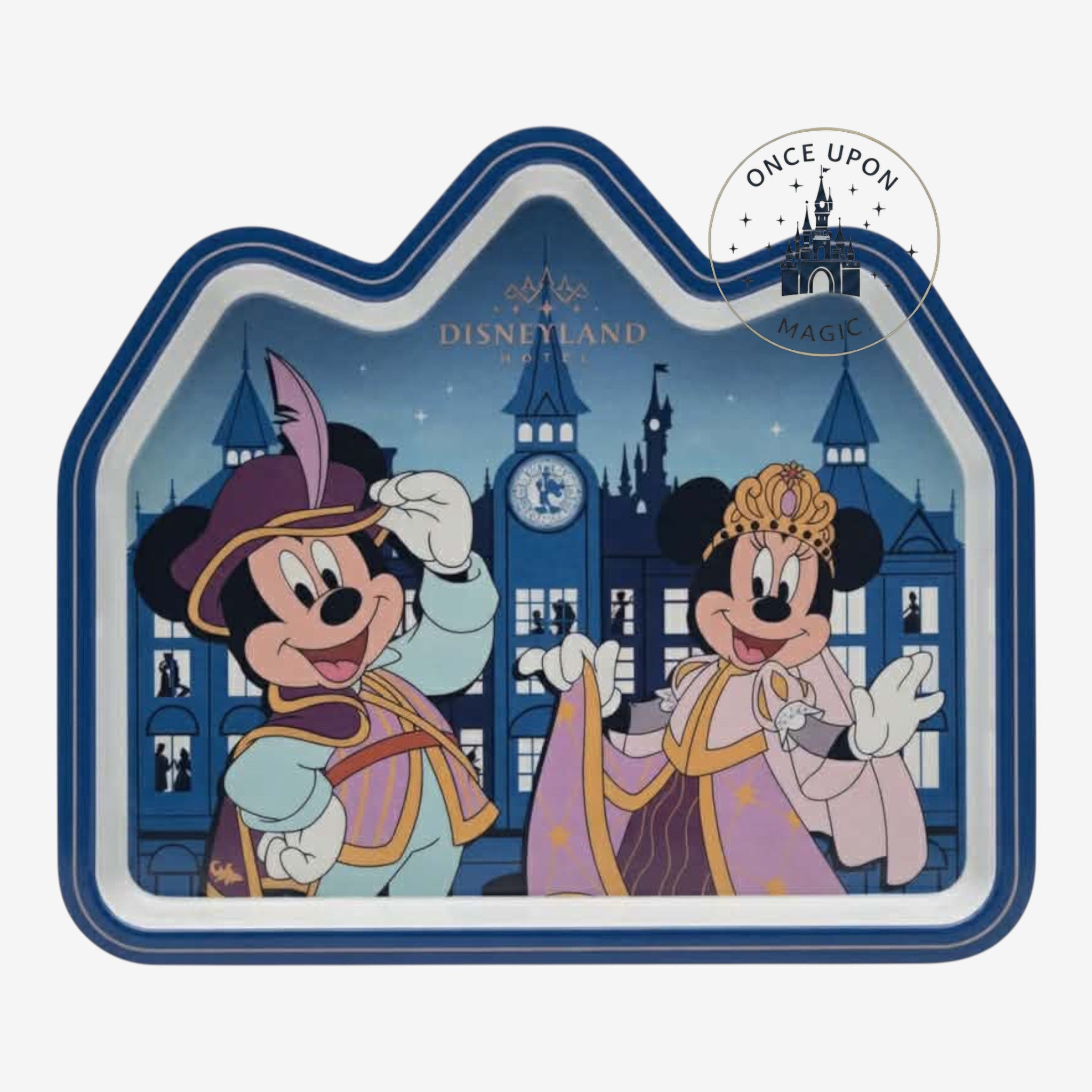 Assiette enfant en mélamine Disneyland Hotel avec Mickey et Minnie - Disneyland Paris