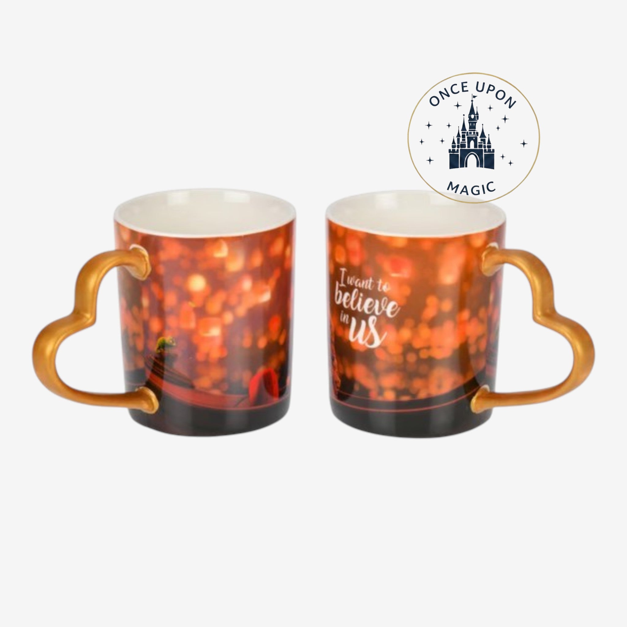 ラプンツェル マグカップ「I Want To Believe In Us」 | ハート型