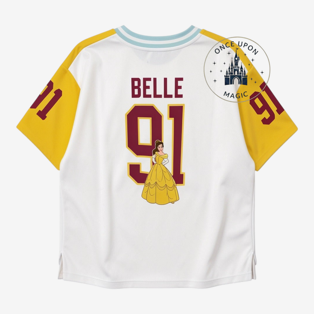 Jersey Belle 91 avec Belle et numéro 91 – vue de dos