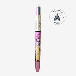 Stylo Belle 4 couleurs avec motifs floraux – Disneyland Paris