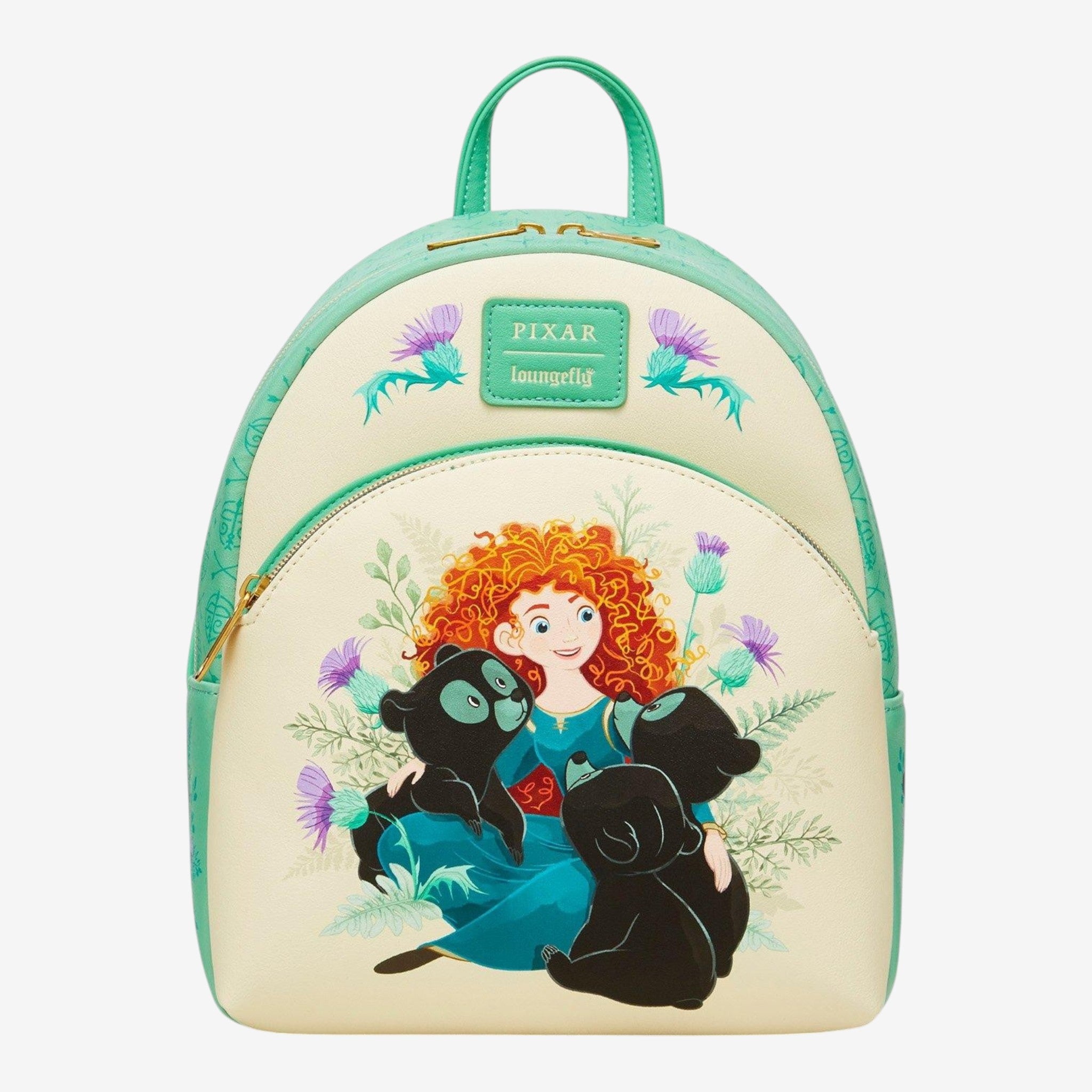 character loungefly mini backpack Disney Parks Chibi The panelled design gives every character their moment Loungefly Disney Pixar Up Characters