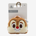 Once Upon Magic Chip 'n Dale plush hair clip featuring Chip's smiling face with red nose and embroidered details.
