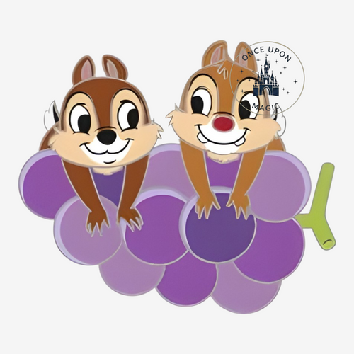 ピン フルーツ チップ＆デール – ディズニーランド・パリ – 2026年8月