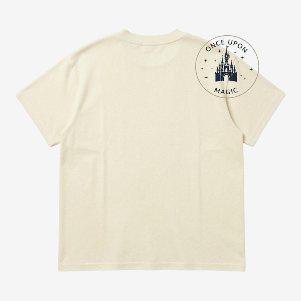 T-shirt crème Grogu Star Wars – vue de dos