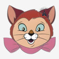 Once Upon Magic Disneyland Paris Dinah cat pin from the July 2026 collection featuring a pink bow