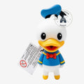 Once Upon Magic Donald Duck PVC keychain with red bow tie and blue sailor shirt, 8cm