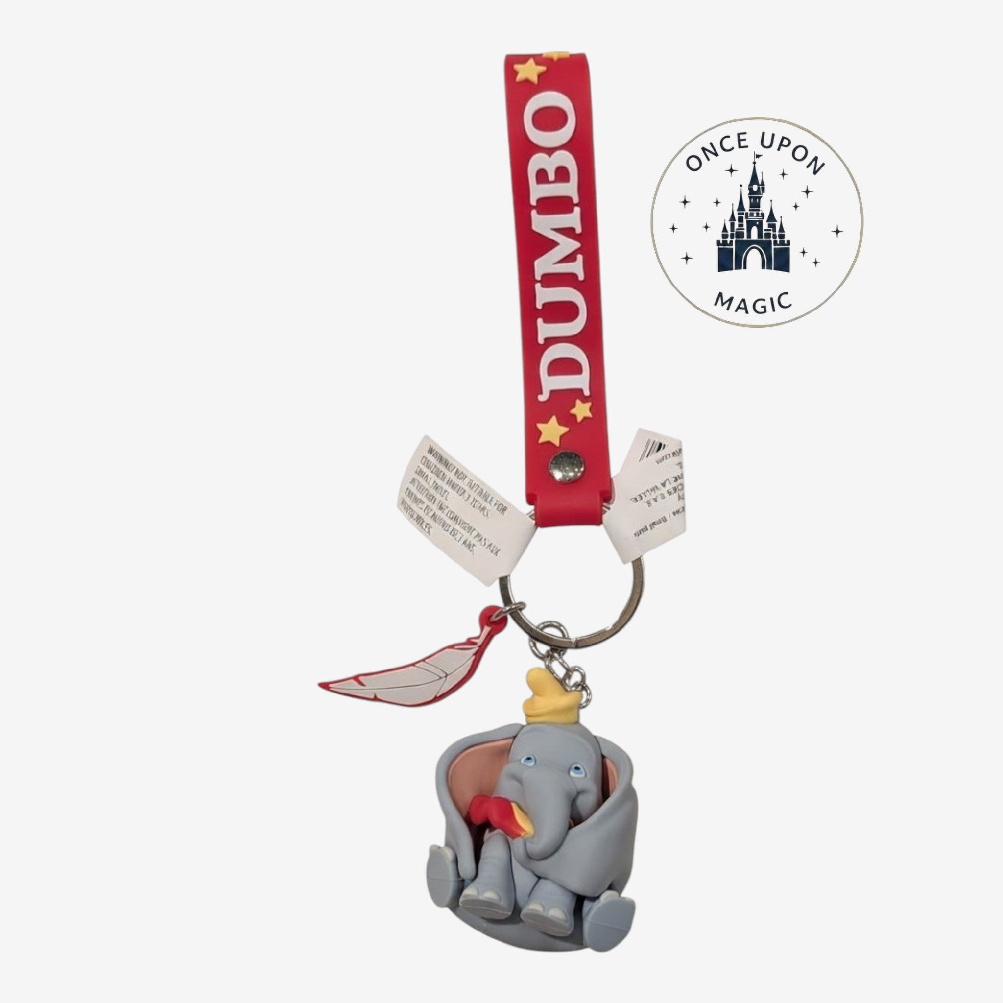 Dumbo Disney Silicone Figurine Keychain – Official Disneyland