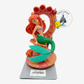 Figurine Once Upon Magic Ariel et Polochon en résine, 15cm, inspirée de La Petite Sirène.