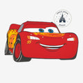 Once Upon Magic red Flash McQueen Cars Open Edition pin from Disneyland Paris. Features the character with blue eyes and racing number 95.