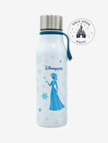 Once Upon Magic white water bottle with blue Elsa and snowflake design from Frozen, Disneyland Paris.