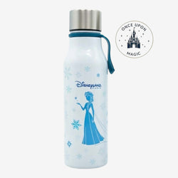Gourde Frozen blanche avec Elsa et flocons de neige – Disneyland Paris