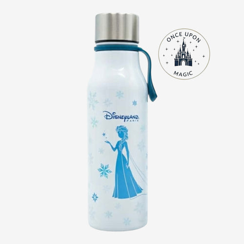 Gourde Frozen blanche avec Elsa et flocons de neige – Disneyland Paris