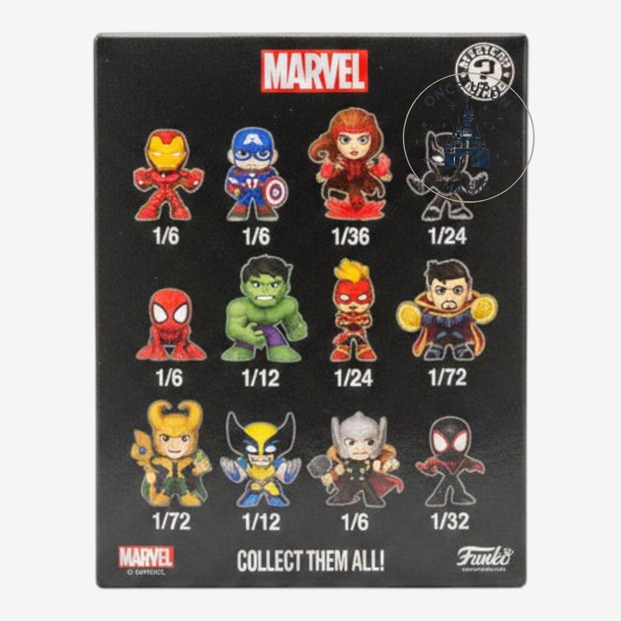 Funko Disney＆Marvel ミステリー・ミニズ – サプライズフィギュア