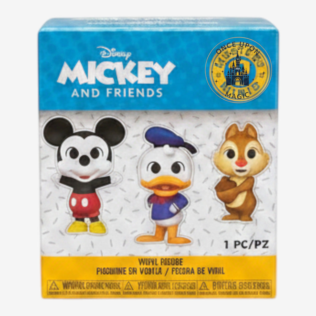 Once Upon Magic Funko Mystery Minis Mickey and Friends vinyl figure blind box featuring Mickey, Donald, and Chip
