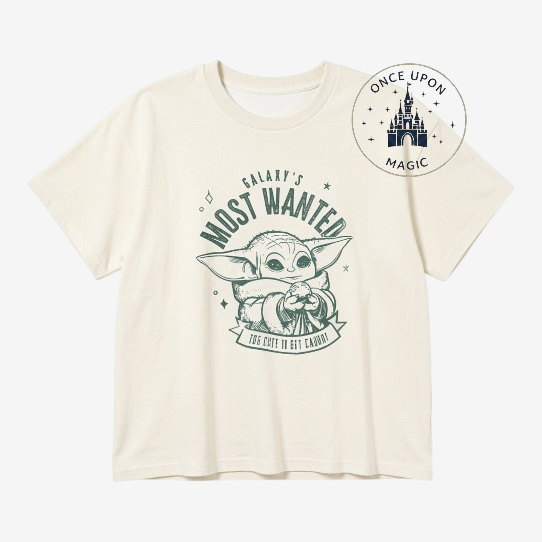 T-shirt crème Grogu Galaxy's Most Wanted Star Wars – vue de face