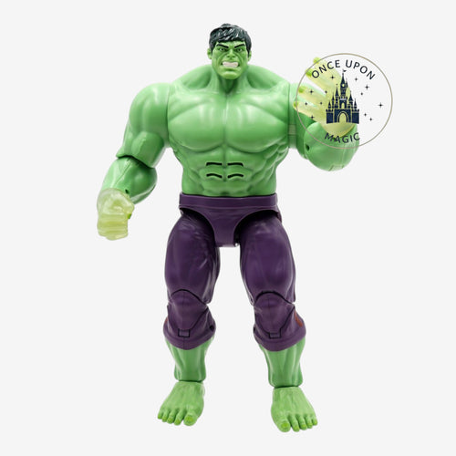 Once Upon Magic Hulk Power Icons articulated action figure with glowing hands and sound effects