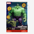Figurine Hulk Power Icons articulée avec mains lumineuses et fonction de frappe