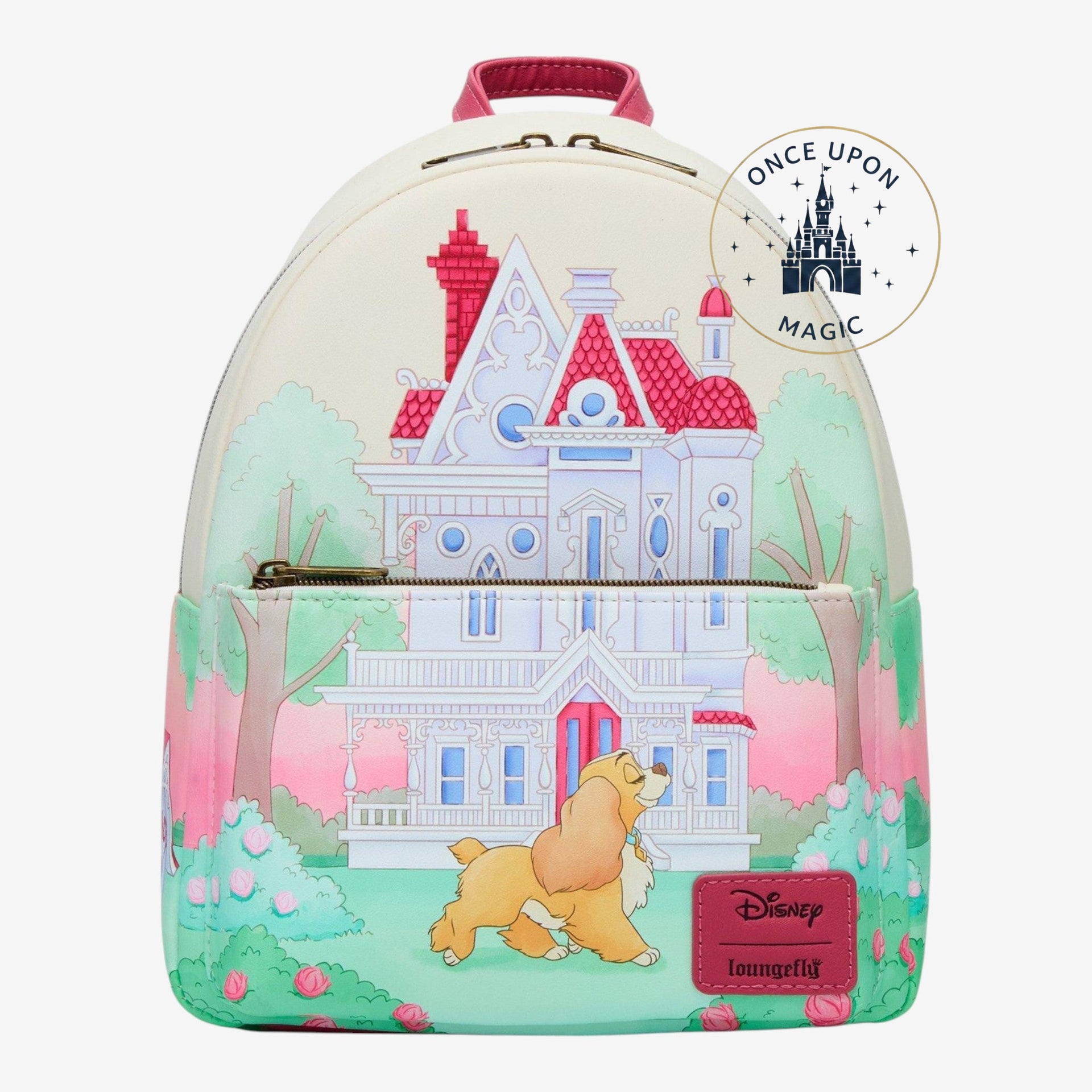 Loungefly Lady and the Tramp Lady Garden Mini Backpack