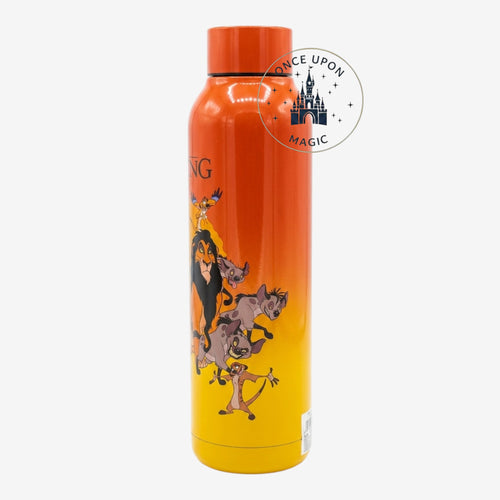 Gourde Simba Le Roi Lion orange et jaune – vue latérale