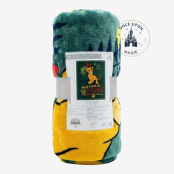 Plaid Simba When I Grow Up aux tons turquoise, jaune et vert – Le Roi Lion