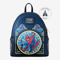 Mini sac à dos Loungefly Marvel Spider-Man portrait vitrail – vue de face
