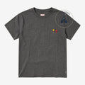 T-shirt gris Marvel brodé Wolverine et Deadpool