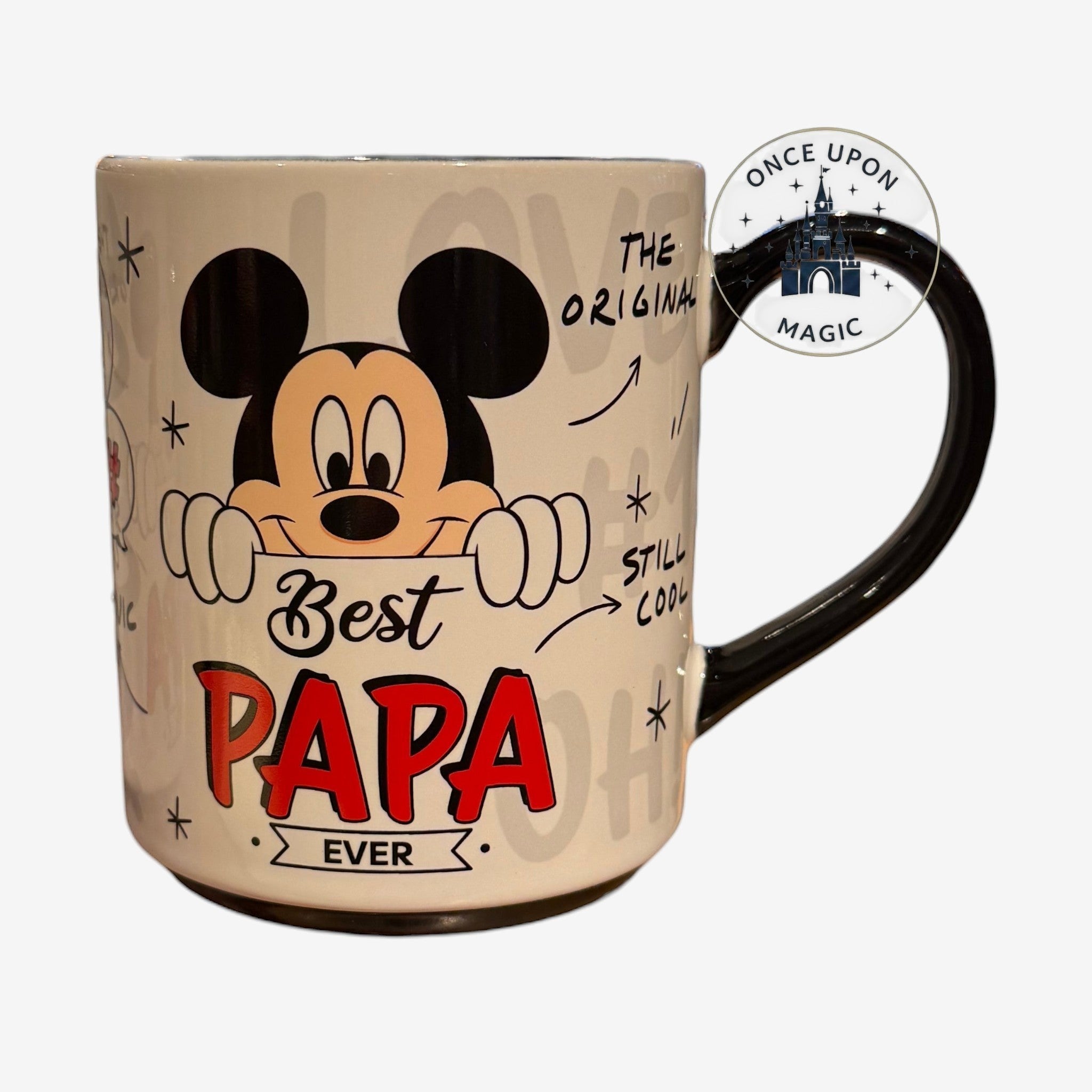 ミッキーマウス「Best Papa Ever」マグカップ｜父の日