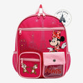 Once Upon Magic pink backpack with Minnie Mouse and Paris skyline graphic. Features Chip 'n Dale characters.