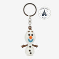 Once Upon Magic Olaf keychain from Frozen, a white snowman with brown twig arms and black button eyes and body.