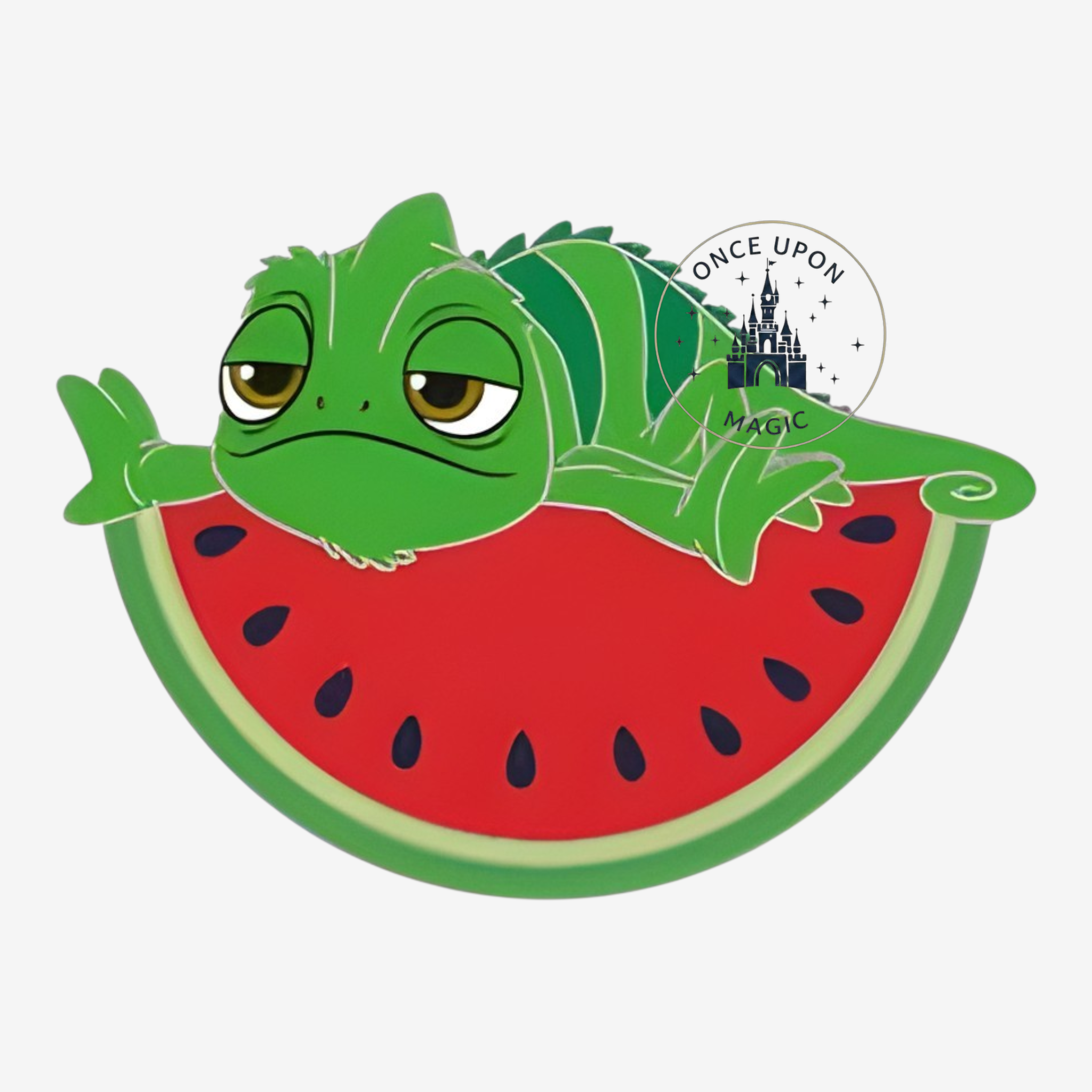 Pin Fruits Pascal sur une tranche de pastèque