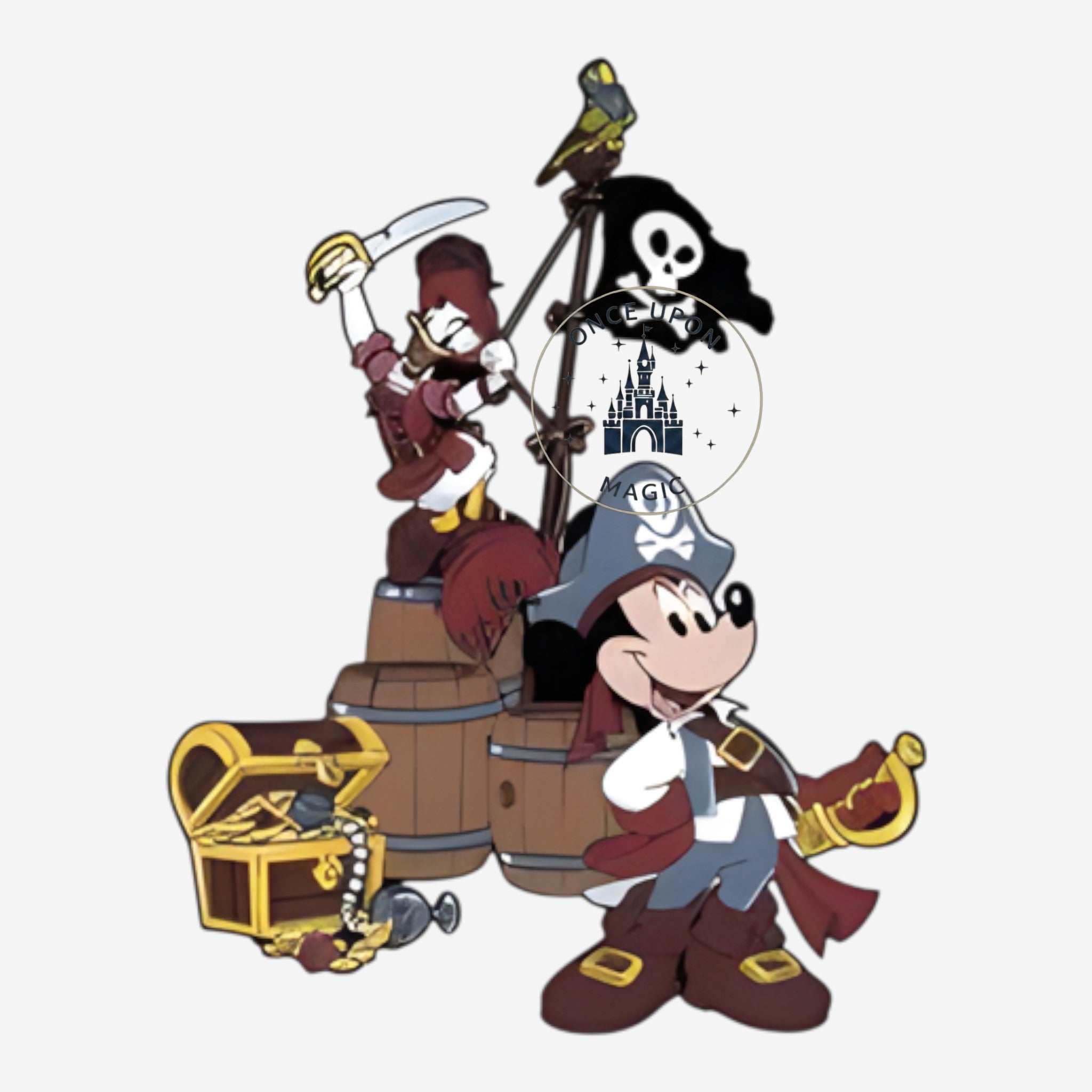 ピン・カリブの海賊 – ディズニーランド・パリ 2026年7月 – Once Upon