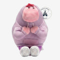 Once Upon Magic plush character wearing a lavender hoodie and white sneakers with a soft pink snout.