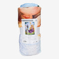 Once Upon Magic Rapunzel and Flynn fleece throw blanket with Pascal. 130x160cm, 100% polyester.