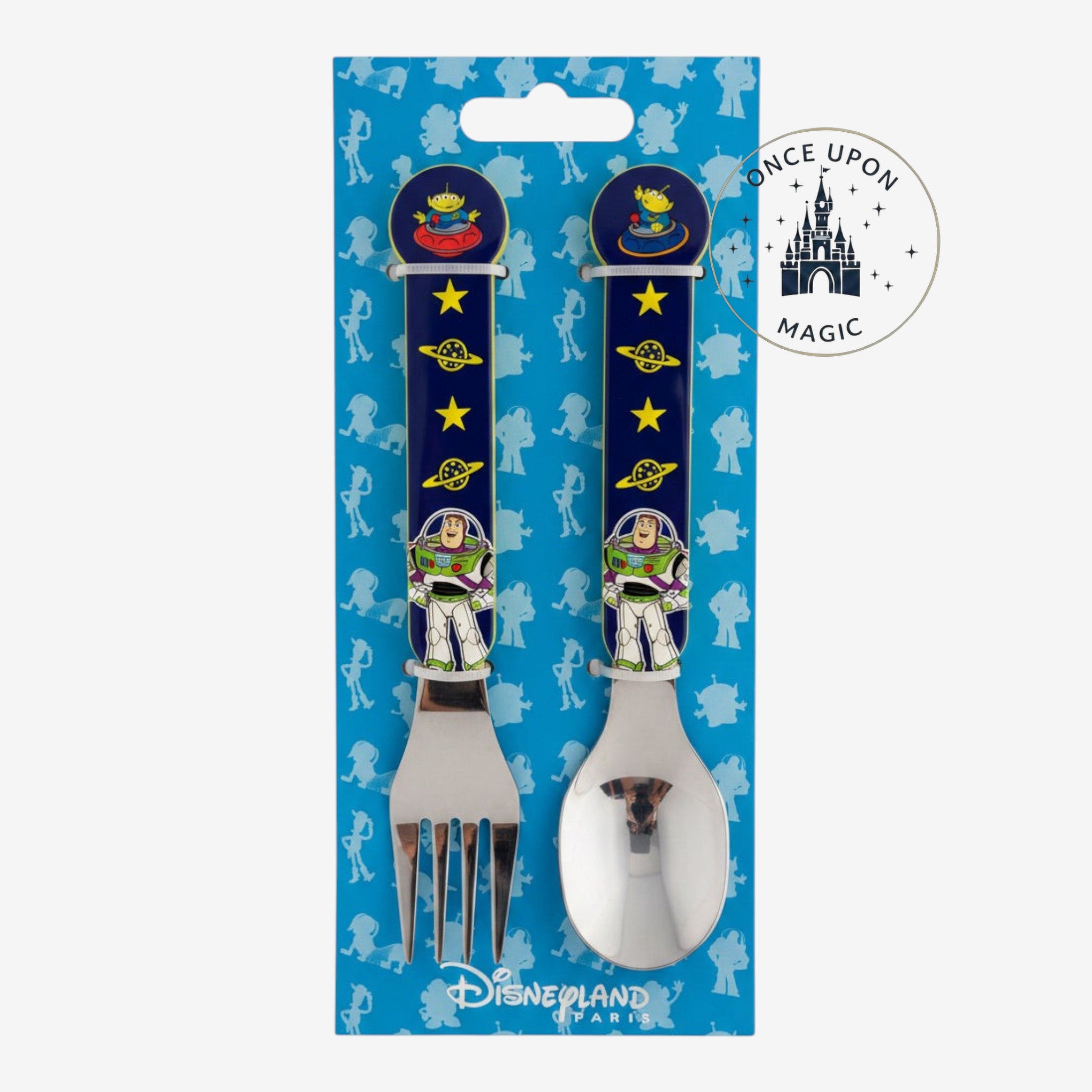 Set de couverts Buzz l’Éclair et Alien Toy Story – vue principale