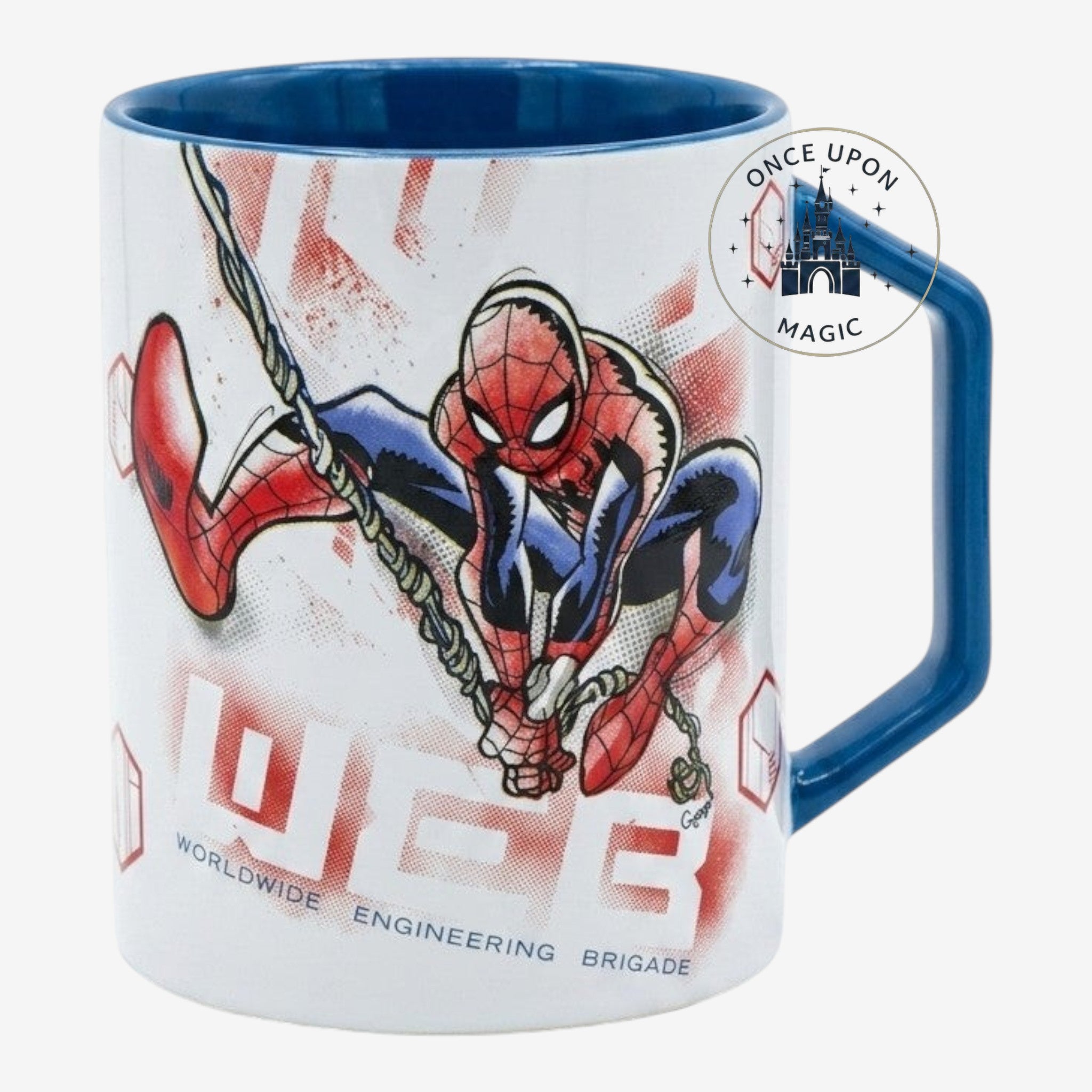 スパイダーマン「Worldwide Engineering Brigade」マグカップ｜Marvel