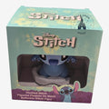 Once Upon Magic Disney Stitch flocked figurine in its original light blue floral display box
