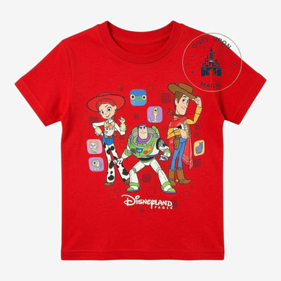 T-shirt Toy Story avec Woody, Buzz et Jessie à Disneyland Paris