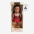 Poupée Disney Once Upon a Story Vaiana avec jupe rouge haut clair et collier turquoise